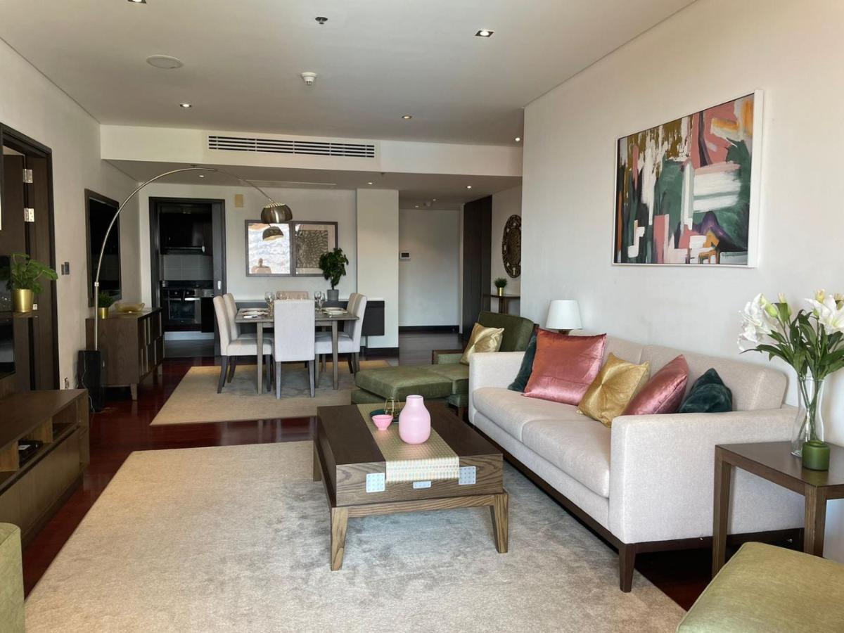 Luxurious 2 Bedroom Apartment In Anantara Hotel And Residences Дубай Екстериор снимка